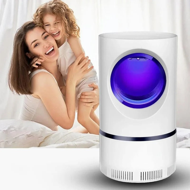 NightGuard – Elektrisk myggdödare med 365 nm ljus och ljudlös vakuumteknik Carvallo