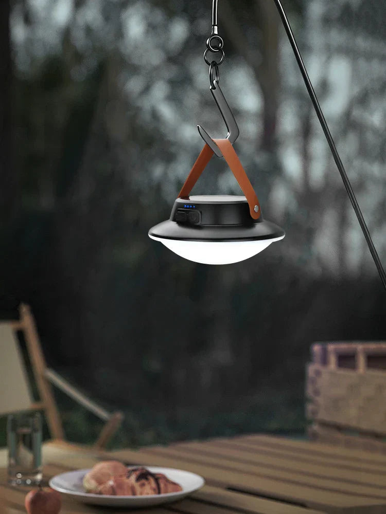 Carvallo Campinglampa LumiCamp Pro | 3 Ljuslägen | Uppladdningsbar & Vattentät | För Utomhus & Nödfall Carvallo