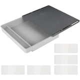 Carvallo Låda för lådor | Självhäftande & Osynlig | Under-bord Organizer för Kontor & Hem | 2L Förvaring Carvallo