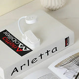 Carvallo LED boklampa med klipp | 3 ljusfärger | Steglöst dimbar | Flexibel hals | USB & batteridriven Carvallo