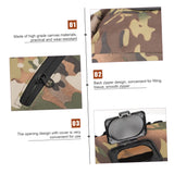 Carvallo Hängeväska för fuktiga servetter | Av Oxford-tyg | Bärbar dispenser för utomhus & kök | 24 × 14 cm Carvallo