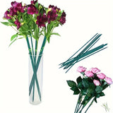 Carvallo Pro Trädgårdsplanta stänger | 50-pack | Väderbeständig & Stabil | Grön Carvallo