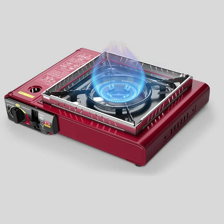 Carvallo Vindskydd för campingkök | Rostfritt stål vindskydd | Avtagbar & kompakt | För gasolkök & utomhuslagning Carvallo