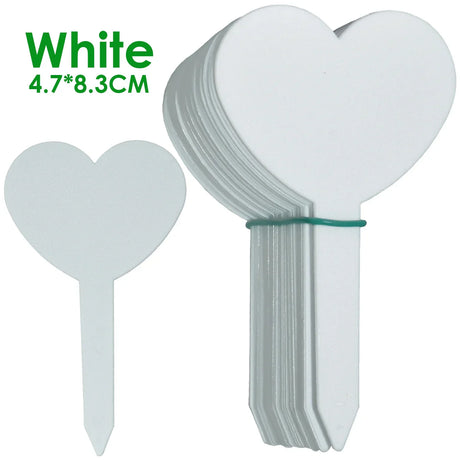 Carvallo Trädgårdsetiketter | 50 stycken | Vattentäta växtskyltar i plast | Återanvändbara | För krukor, rabatter & frön Carvallo