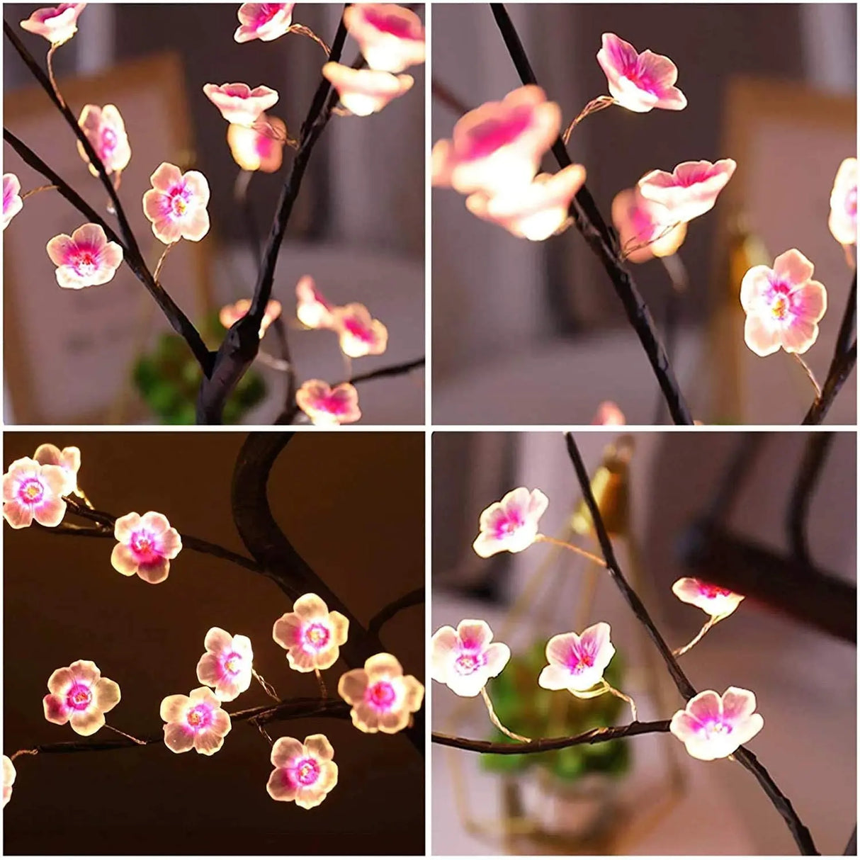 ZenGlow - LED Bonsai Träd Lampa, Dekorativ Bordslampa för Vardagsrum & Sovrum Carvallo