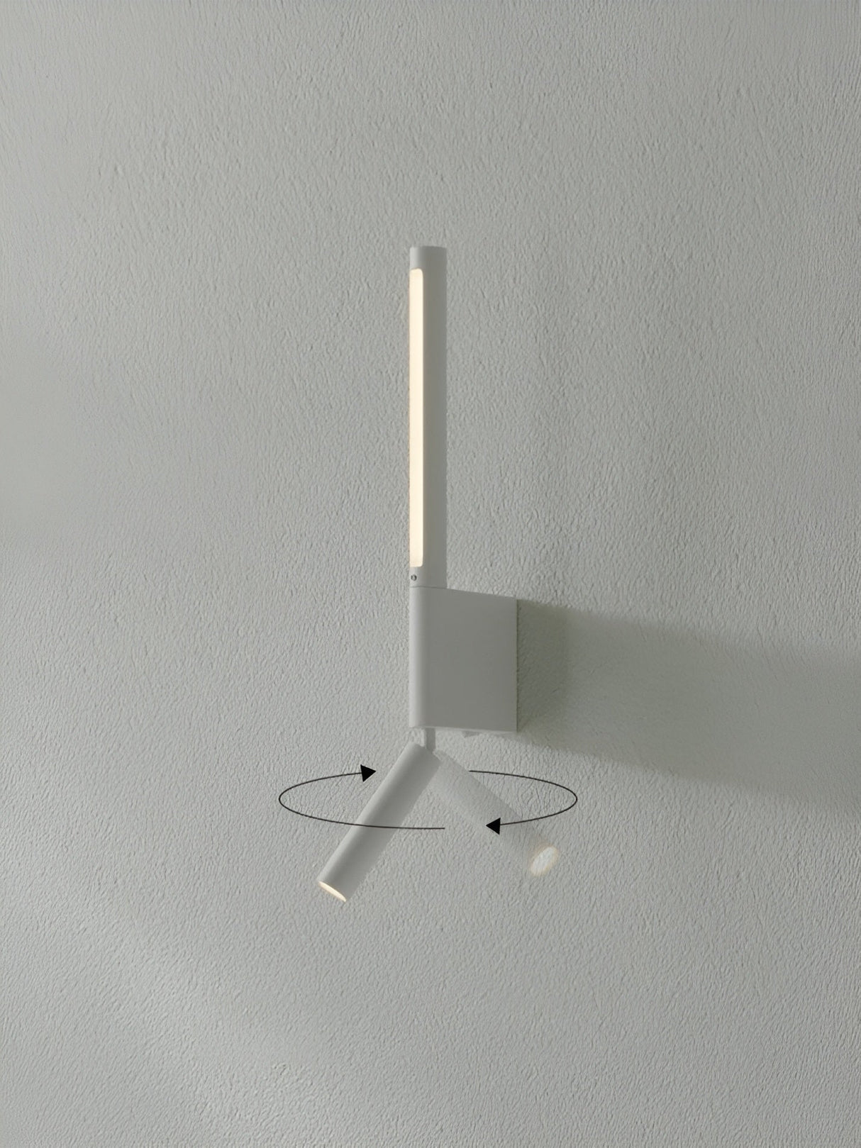 AetherArc Lampa - Justerbar 360-graders rotationsvägglampa Carvallo