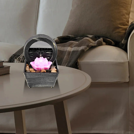 Royallure Bärbar Campingfläkt 20000mAh Uppladdningsbar Skrivbordsfläkt med Ljus & 48H Drift Carvallo