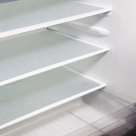 Carvallo 4-pack kylskåpsmattor | EVA-material | Tvättbara, mögelresistenta & oljebeständiga | För kylskåp, lådor & hyllor Carvallo