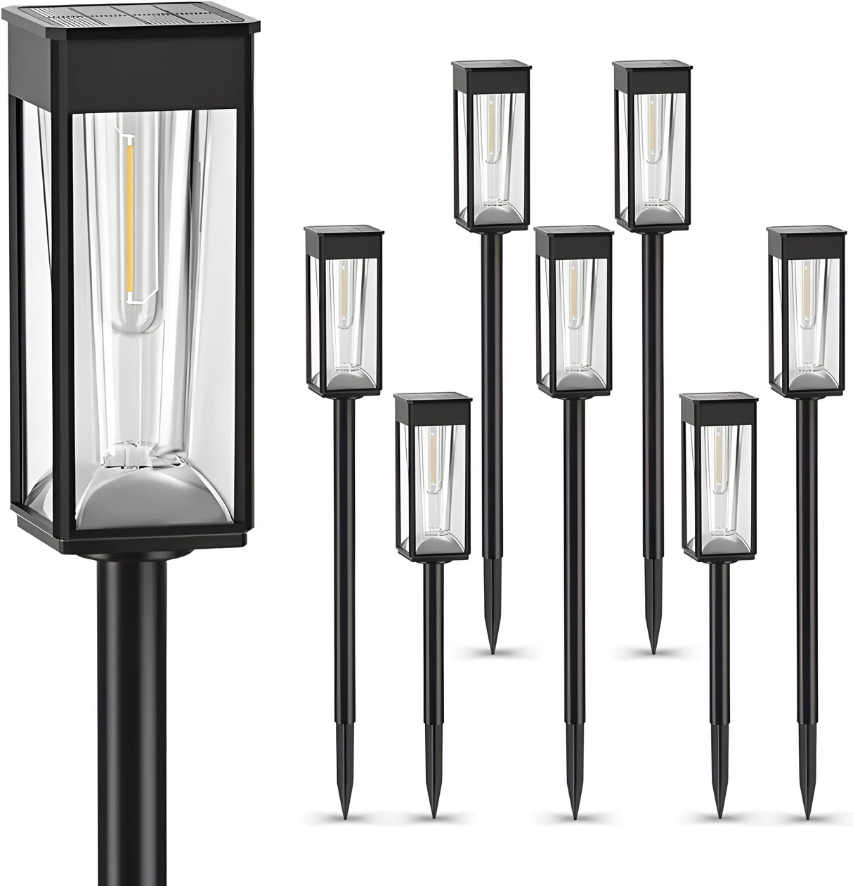 BrightBound Light – Solcellsdrivna LED-trädgårdslampor för utomhusbruk Carvallo