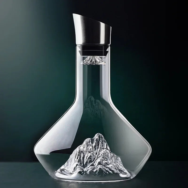 Vin Karaffel Kristallglas med Modern Design Carvallo