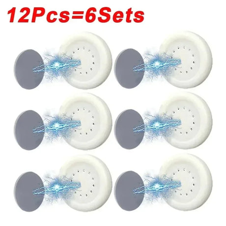 Carvallo Förvaringskrok MagniHold MiniSet | Stark Magnet | För Nycklar, Fjärrkontroller & Smådelar | 4/24 Stycken Carvallo