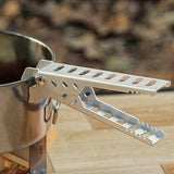 Carvallo Aluminium Gryt- och Pannhandtag | Anti-Hettaskydd | Lätt & Bärbar | 12,5 × 2,8 × 2,5 cm Carvallo