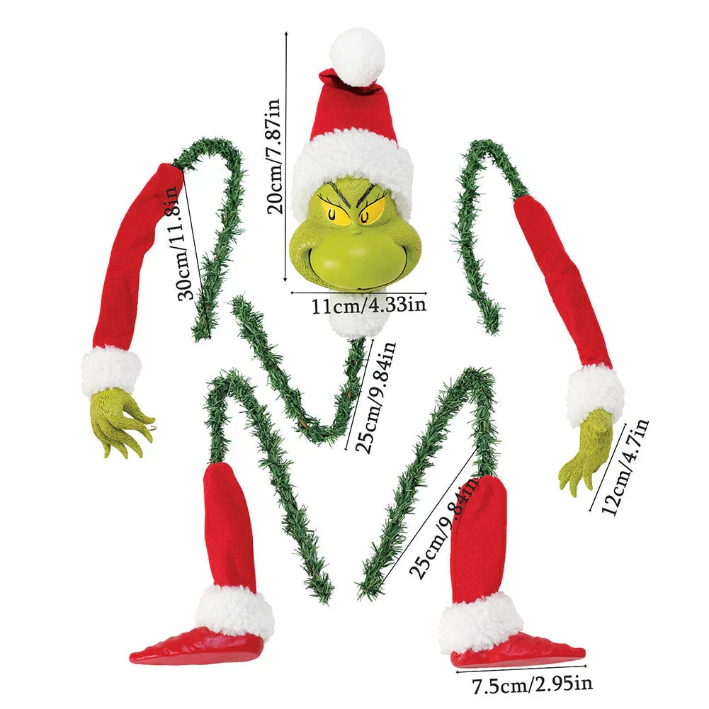 Grinch juldekorationdocka - För kreativ julglädje Carvallo