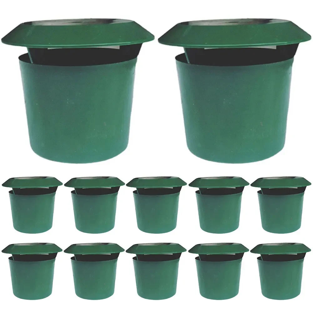 Carvallo Eco | Snigelfälla med ölattraktion | Återanvändbar & Miljövänlig | För trädgård & rabatt | 2/4/10 stycken Carvallo