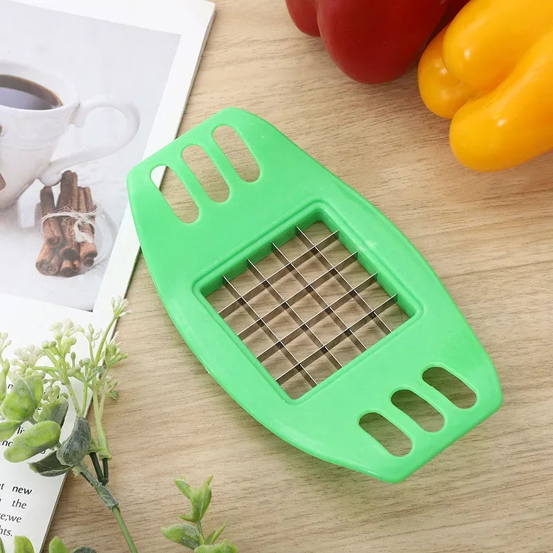 Carvallo Cutter Pro Pommes-skärverktyg för potatis & grönsaker | Kompakt köksassistent för jämna stavar Carvallo