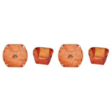 Carvallo Fällbart Utomhus-Service | Ultralätt & Återanvändbar | Livsmedelsäker & Platsbesparande | För Camping, Vandringsleder & Picknick Carvallo