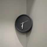 SilentCorner - Stilla Väggklocka utan Borra för Hörn i Hemmet Carvallo