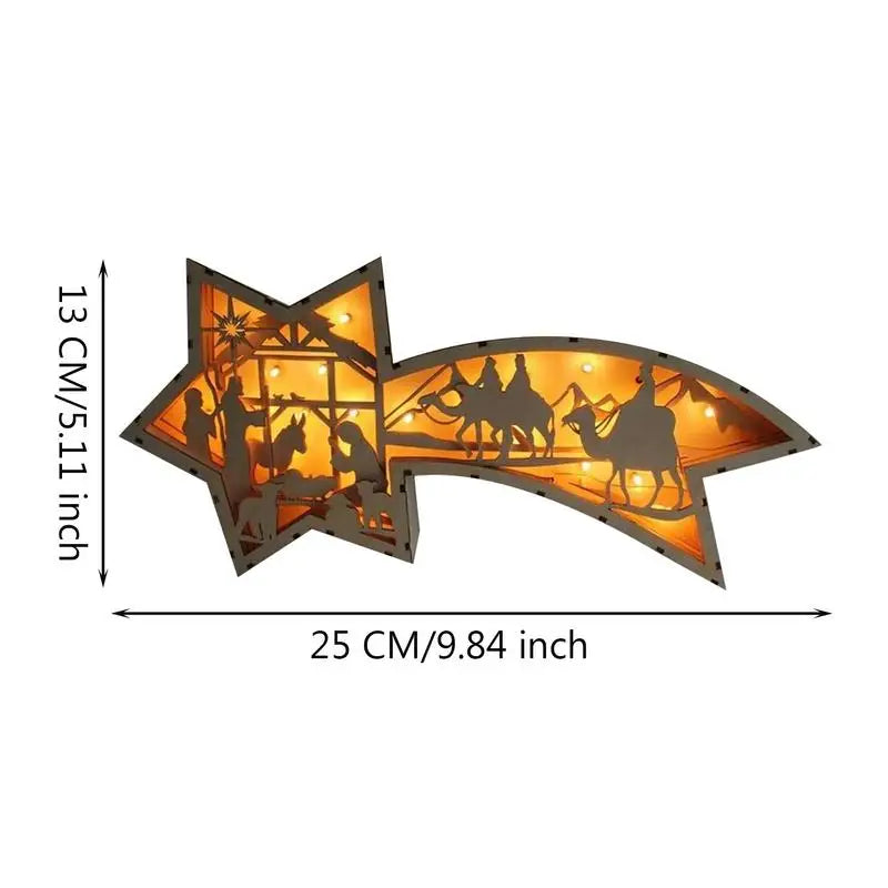 Carvallo - Elegant stjärnljus med invecklat laserskuret design Carvallo