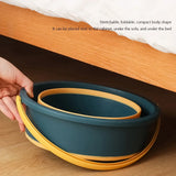 Carvallo Eimer | Fällbar silikonhink | För fiske, bil, camping & hem | Platsbesparande & Robust Carvallo