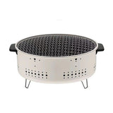 Carvallo Bärbar Kolgrill | Rökfri & Kompakt | För Camping, Trädgård & Balkong Carvallo