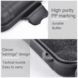 Carvallo Outdoor-Box | Vattentät och Stötsäker Förvaringslåda | För gadgets, utrustning och överlevnadskit Carvallo