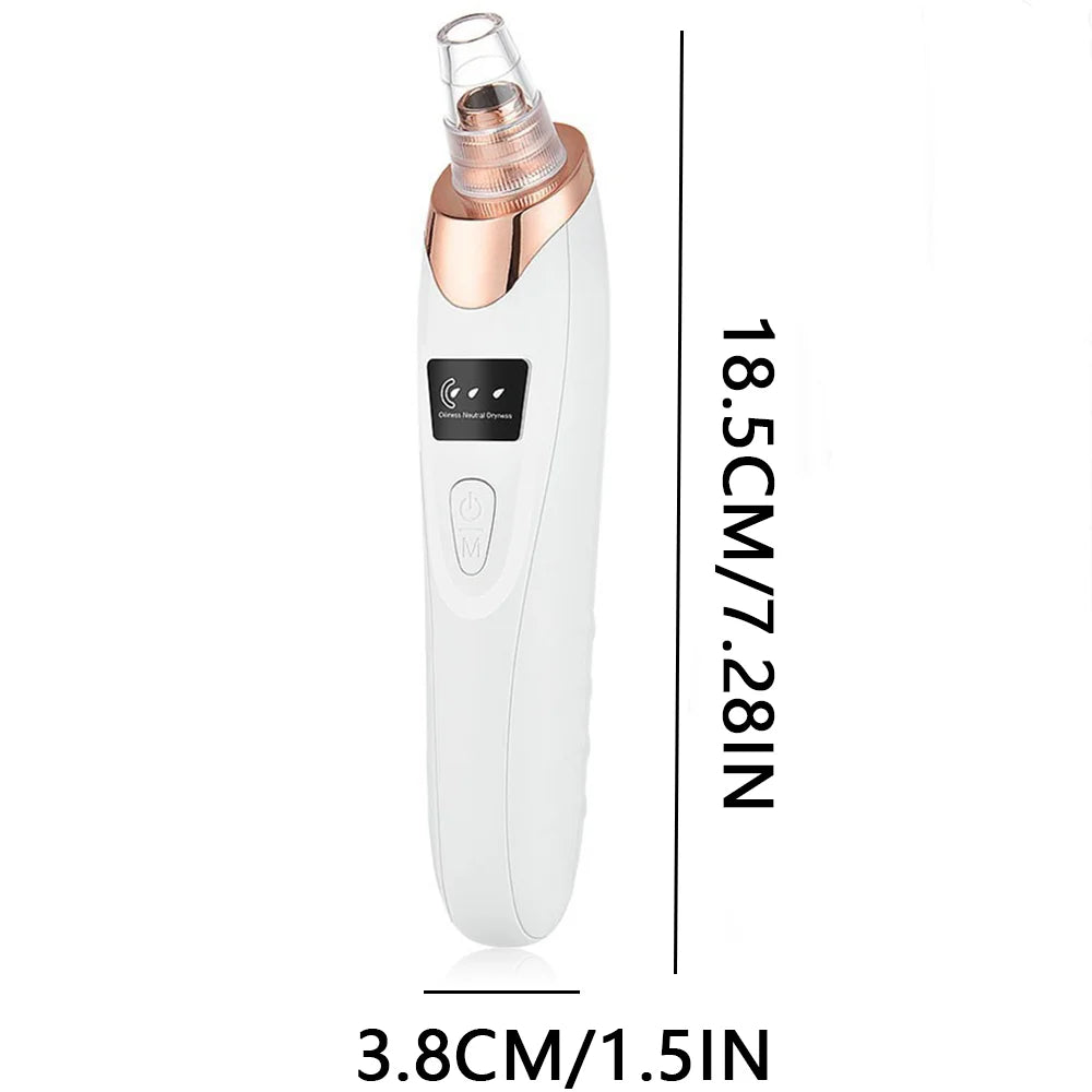 Elektrisk pormaskborttagningsverktyg och ansiktsrengöringsinstrument Carvallo