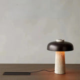 Travertine Lampa med Natursten Bas Carvallo