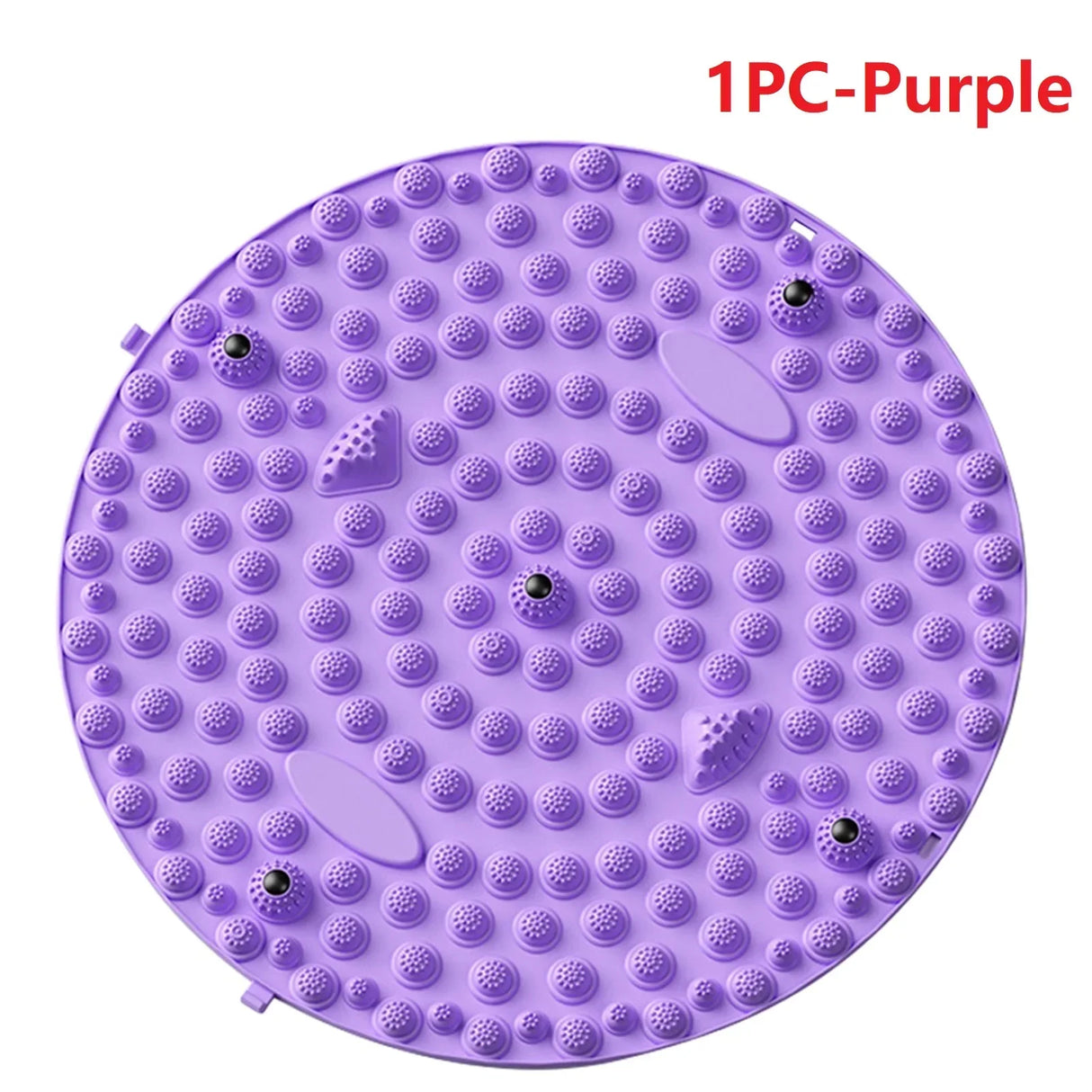 Carvallo StepBalance fotmassage akupressur fotmassage-matta 35 cm | Magnetisk & Bärbar | För avkoppling & muskelstimulering | 1 eller 2 stycken Carvallo