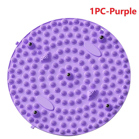 Carvallo StepBalance fotmassage akupressur fotmassage-matta 35 cm | Magnetisk & Bärbar | För avkoppling & muskelstimulering | 1 eller 2 stycken Carvallo