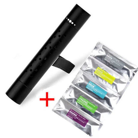 Carvallo Bil Doftklipp | Långvarig naturlig doft med eteriska oljor | Justerbart ventilationsklipp | Utan läckage | För bil och inomhusluft Carvallo