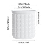 Carvallo Hydroponisk Blomkruka | Självbevattnande & Modern | För Inomhusväxter | 3-pack Carvallo