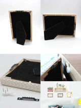 Royallure DIY Färgglada Byggblock Fotohållare Kreativ Heminredning & Present Carvallo