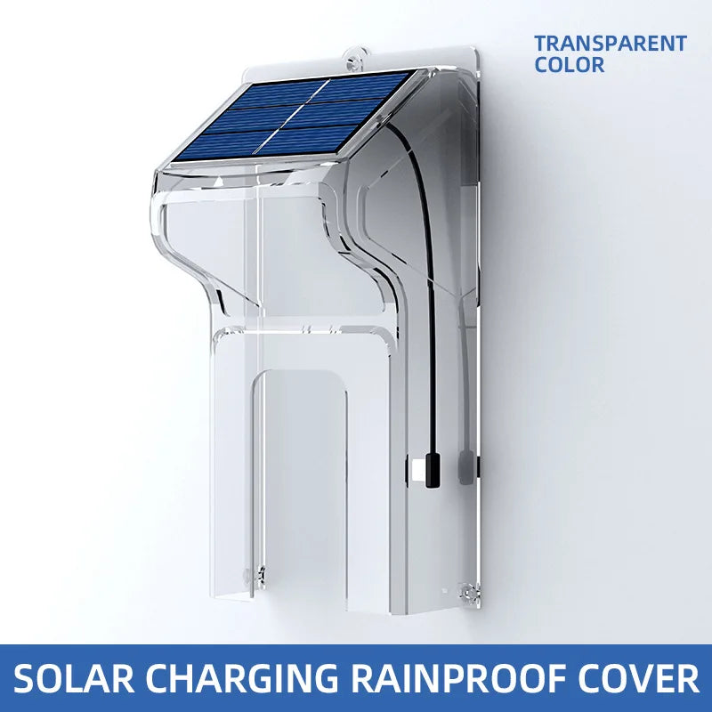 Carvallo DoorCam Trådlös HD-video dörrklocka med solenergi och WLAN | IP65 Vattentät Carvallo