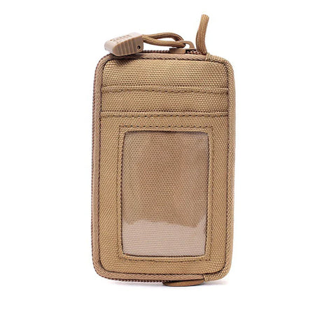 Carvallo-väska TactiPack Mini | Vattentät EDC-bältesväska med kortfack & dragkedja | För camping, resor & vardag Carvallo