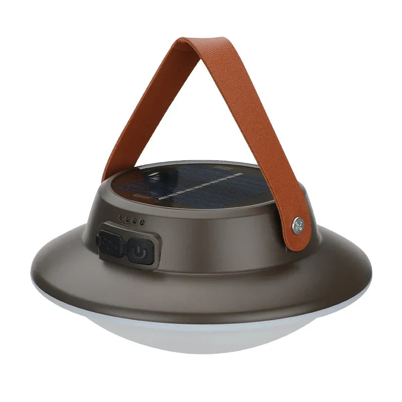 Carvallo Campinglampa LumiCamp Pro | 3 Ljuslägen | Uppladdningsbar & Vattentät | För Utomhus & Nödfall Carvallo