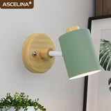 GlowWood - Vägglampa av trä Carvallo