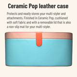 Carvallo-Stylingverktyg GlamAir 5-i-1 Pro | Hårfön, Locktillsats & Stylingborstar | För volym, släthet & vågor | EU-kontakt Carvallo