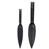 Carvallo Weidenschaufel aus Hochkohlenstoffstahl | Spitzschaufel zum Graben & Lockern | Kompakte Gartenschaufel für Wildgemüse & Gartenarbeit Carvallo