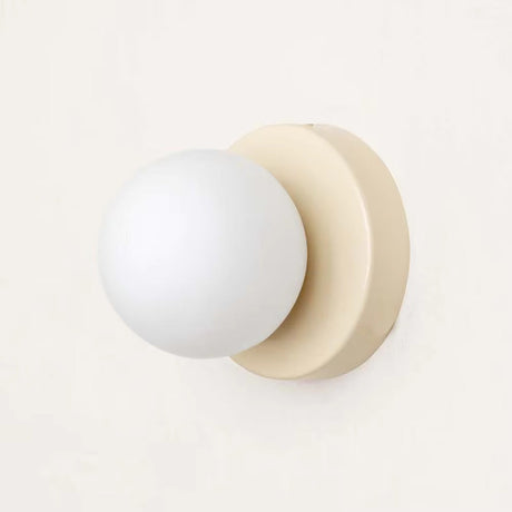 Royaleva Nordic LED Glasvägglampa – Minimalistisk Orb Sconce för Moderna Interiörer Carvallo