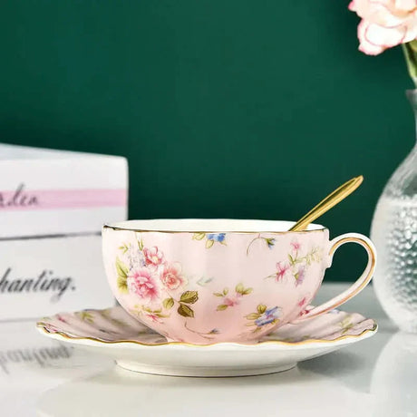 Luxury Bone China Coffee Cup – Utsökt porslinshantverk MILA Sverige