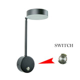 NordicGlow - Rotterbar LED Vägglampa för Vardagsrum och Sovrum Carvallo