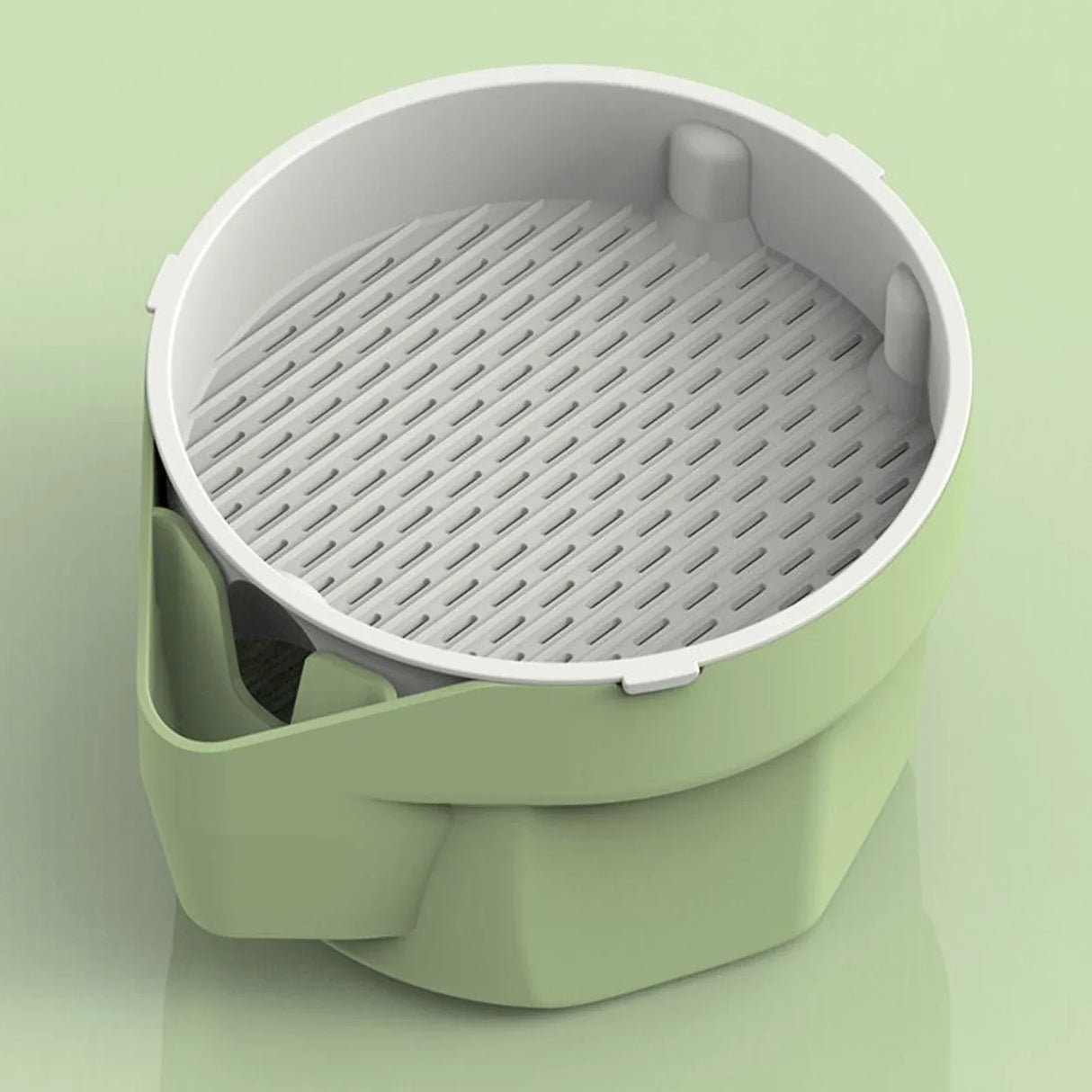 Carvallo Keimschale | Cat Grass Plant Cup | Made of food-safe PP | For wheatgrass, beans & more | Without soil Carvallo