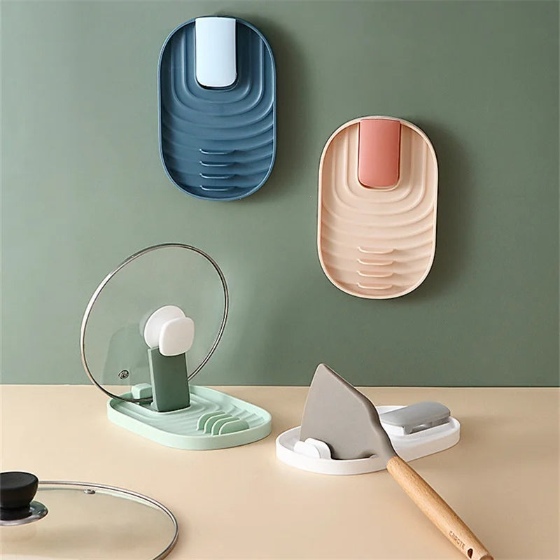 Carvallo | Värmebeständig skedhållare | Platsbesparande köksredskapsställ | Ordning för slevar & lock Carvallo