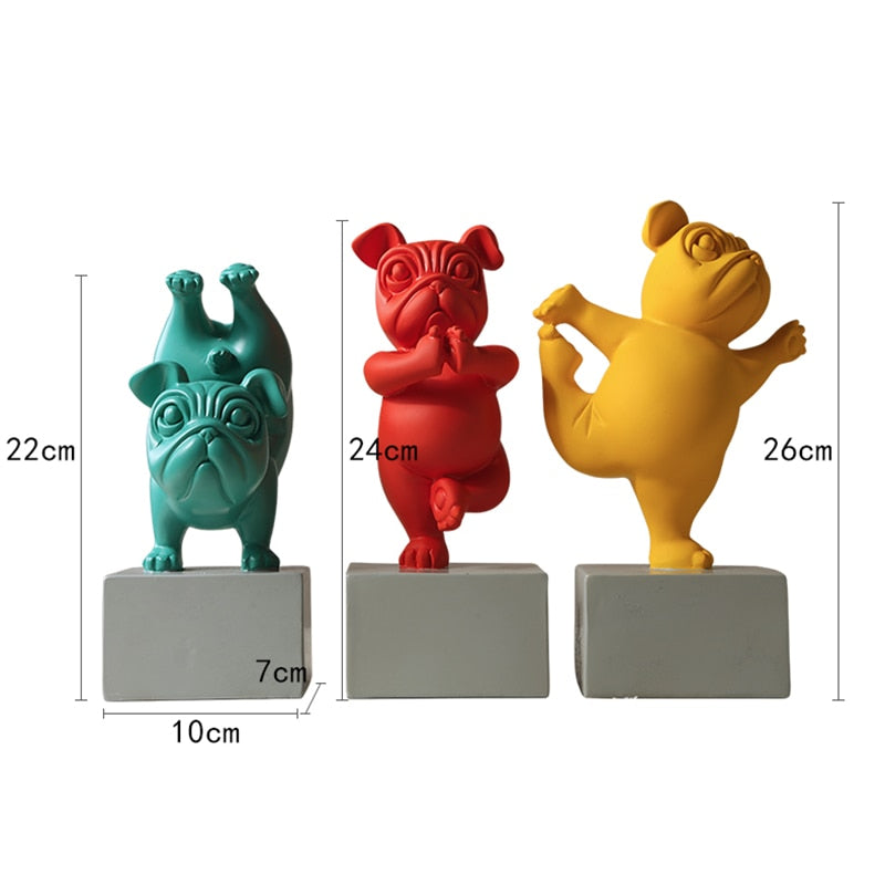 Yoga Bulldog figur-Home-Bellasverige-Hemnix