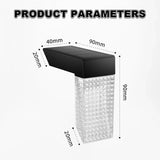 Carvallo-Trappbelysning LumiStair | RGB & Varmvit | Höger vinkel | IP44 Vattentålig | För utetrappor & vägar Carvallo