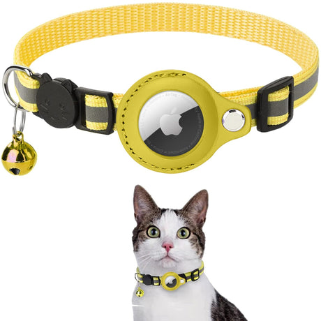 Airtag halsbandshållare-Animals-Hemnix-Gul-Hemnix