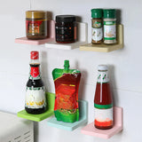 Carvallo FlexMount Vägghylla Multifunktionell | Självhäftande & Borfria | För Bad, Kök & Vardagsrum | Ideal för Tvål, Fjärrkontroll, Nycklar Carvallo