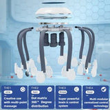 Royallure Elektrisk Huvudmassager – Migränlindring, Huvudbottenstimulator, Trådbunden & USB-ström Carvallo