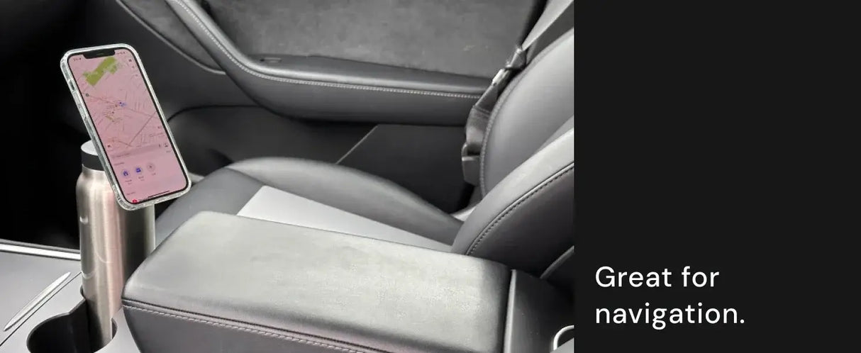 Royallure Magnetisk Vattenflaska – Isolerad, Telefonhållande, Läckagefri Design Carvallo