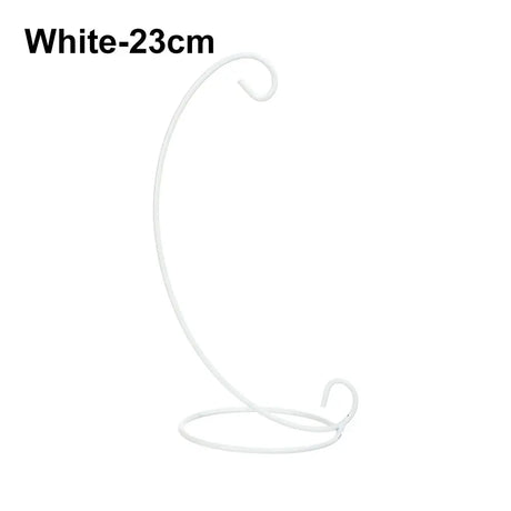 Carvallo-Halter LunaLoop Hängeständer | För glaskulor, ljuslyktor & växter | Metall med lackbeläggning Carvallo